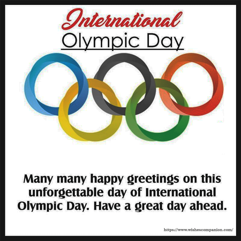 International Olympics Day 30+ Messages, Images to Share and