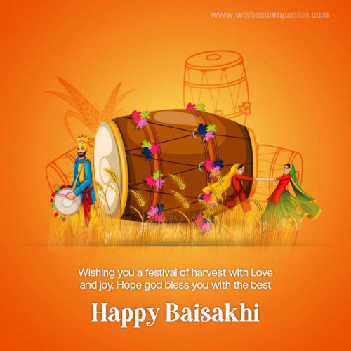 Best Hindi and Punjabi wishes and Graphics on Baisakhi Festival