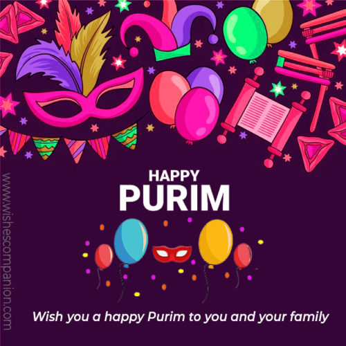 40+ Happy Purim Wishes, Wishes Messages and Graphics Wishes Companion