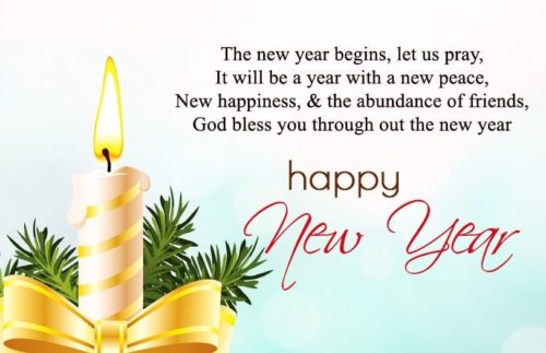 25+ Religious New Year Wishes, Messages and Images