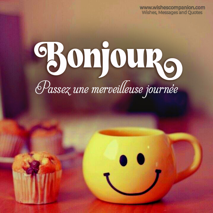 10+ Bonjour images with coffee – French pictures