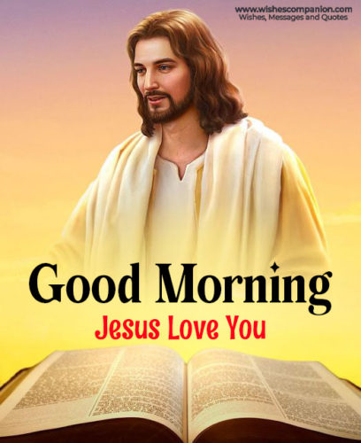 Good Morning Blessings of Jesus Christ Wishes with Images