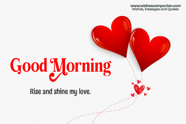 Good Morning Love Messages and Wishes with images