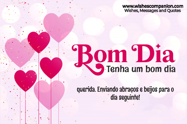 Good Morning Wishes In Portuguese Wishes Companion