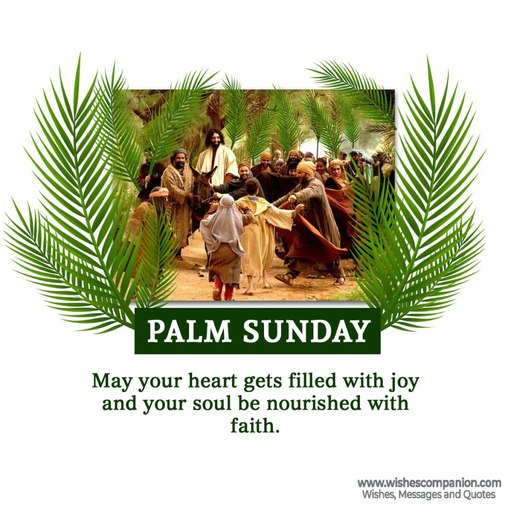 Palm Sunday Wishes and Messages, Greetings - Wishes Companion