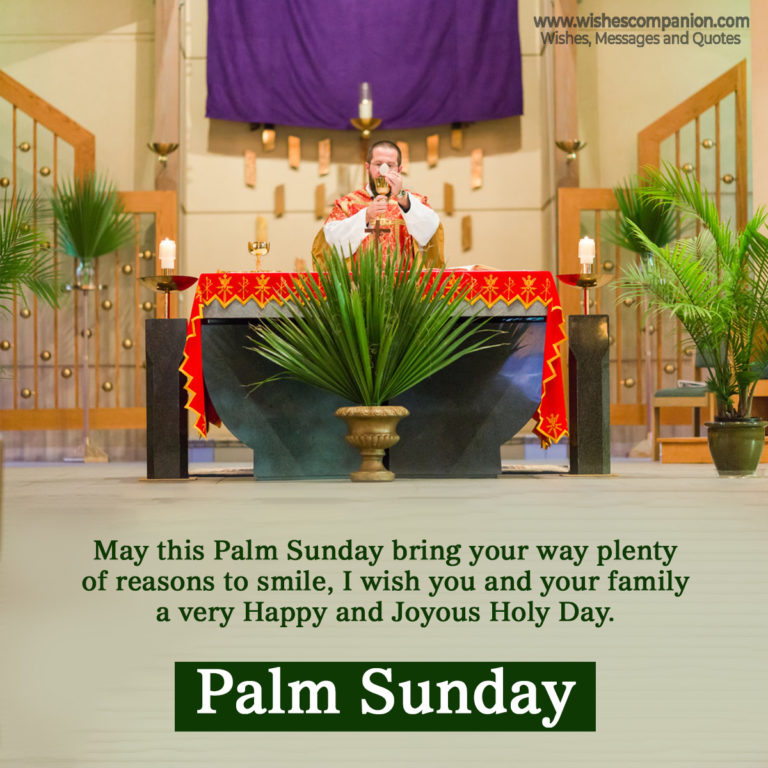 Palm Sunday Wishes And Messages Greetings Wishes Companion