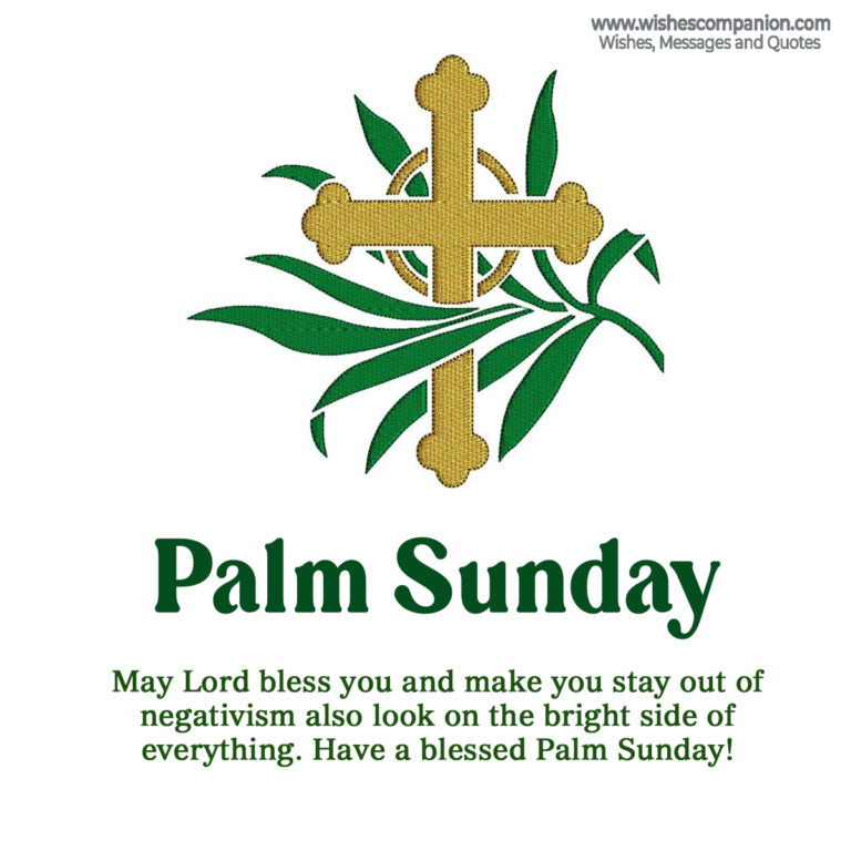 Palm Sunday Wishes and Messages, Greetings - Wishes Companion