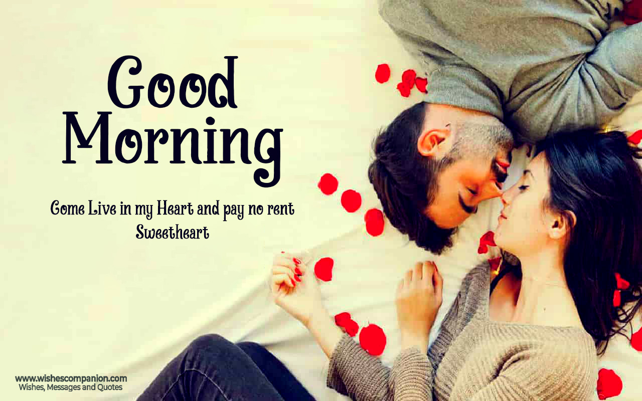 Romantic Good Morning Messages, Wishes and Images