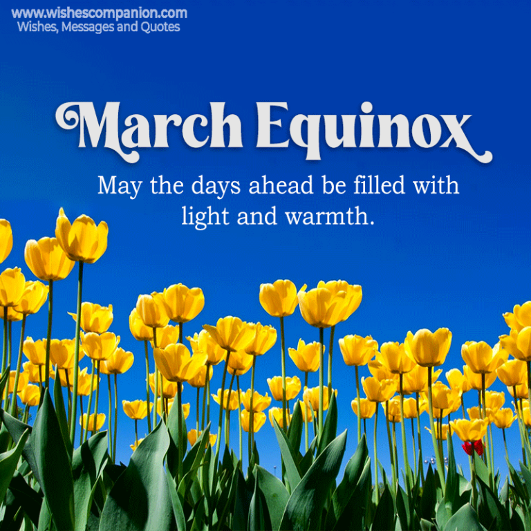 March Equinox Wishes, Messages and Quotes Wishes Companion