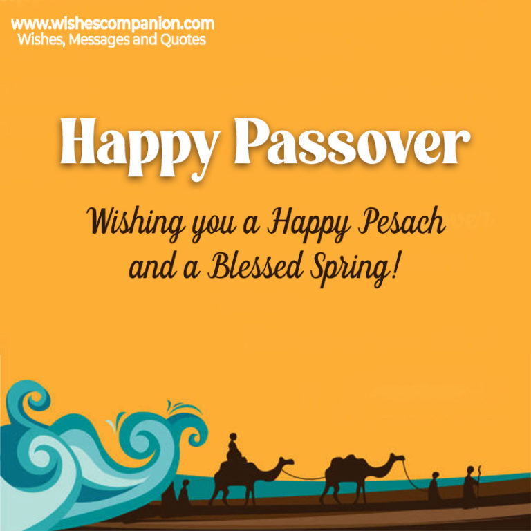 Happy Passover Wishes, Messages and Greetings - Wishes Companion