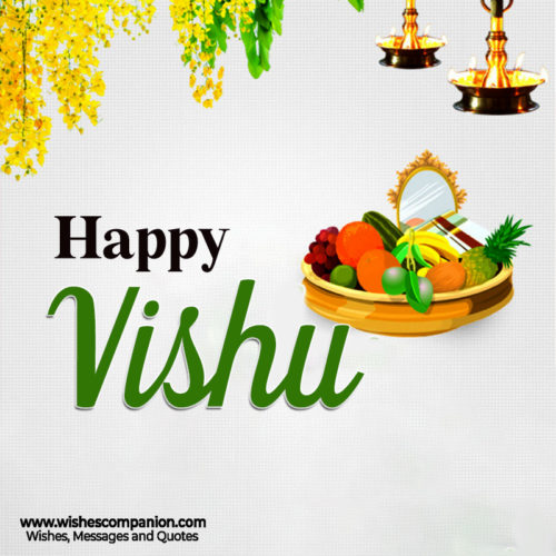 Happy Vishu Wishes, Messages and Images Wishes Companion