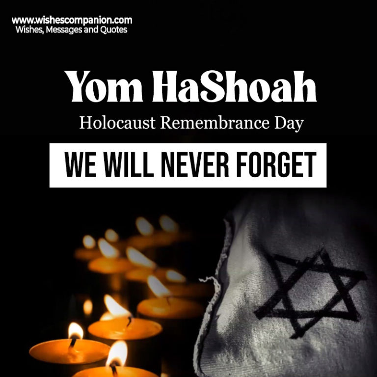 Yom HaShoah Wishes, Messages, Greetings and Quotes