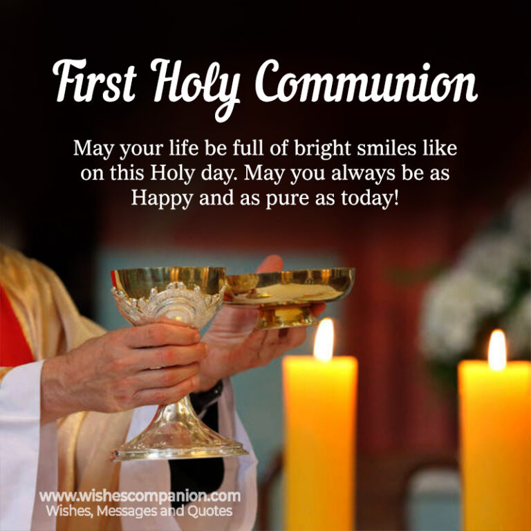 First Holy Communion Wishes and Messages - Wishes Companion