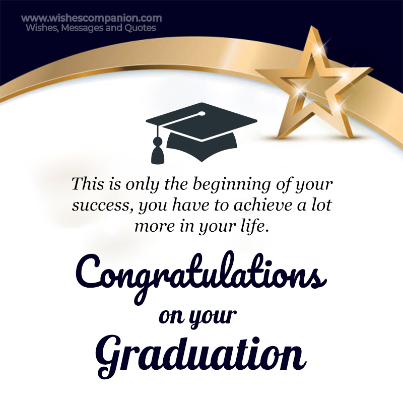 congratulations graduate essay