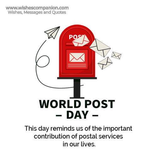 World Post Office Day Wishes, Messages, and Quotes