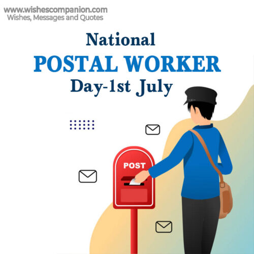 National Postal Worker Day Messages Wishes Companion