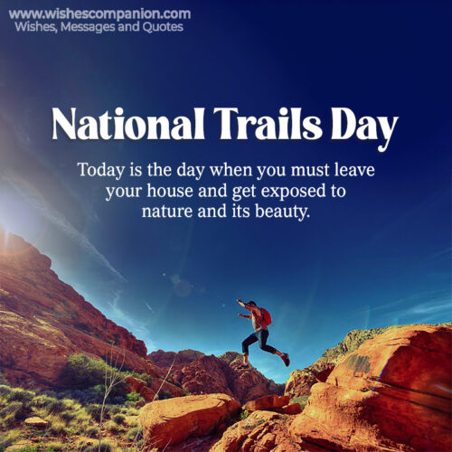 National Trails Day Wishes, Messages and Quotes Wishes Companion