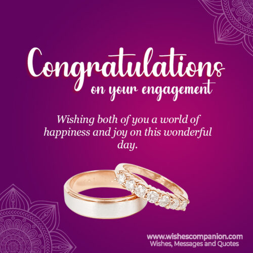 Congratulations and Best Wishes for Your Engagement