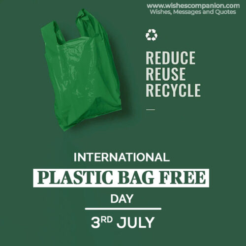 International Plastic Bag Free Day Wishes, Messages and Quotes