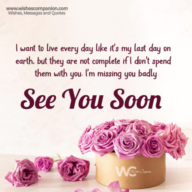 See You Soon Wishes, Messages, And Quotes - Wishes Companion