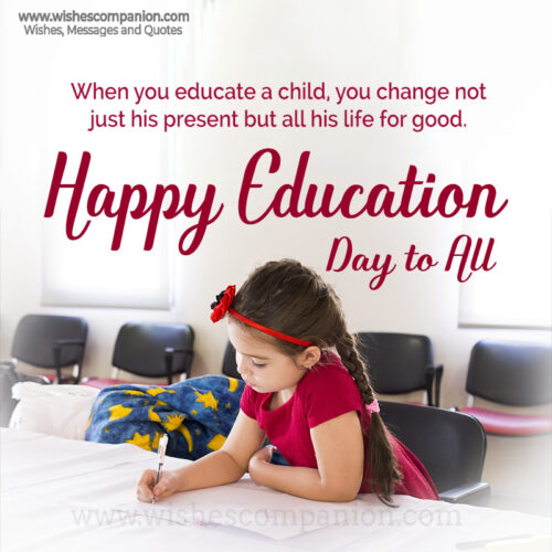 National Education Day Wishes, Messages, and Quotes - Wishes Companion