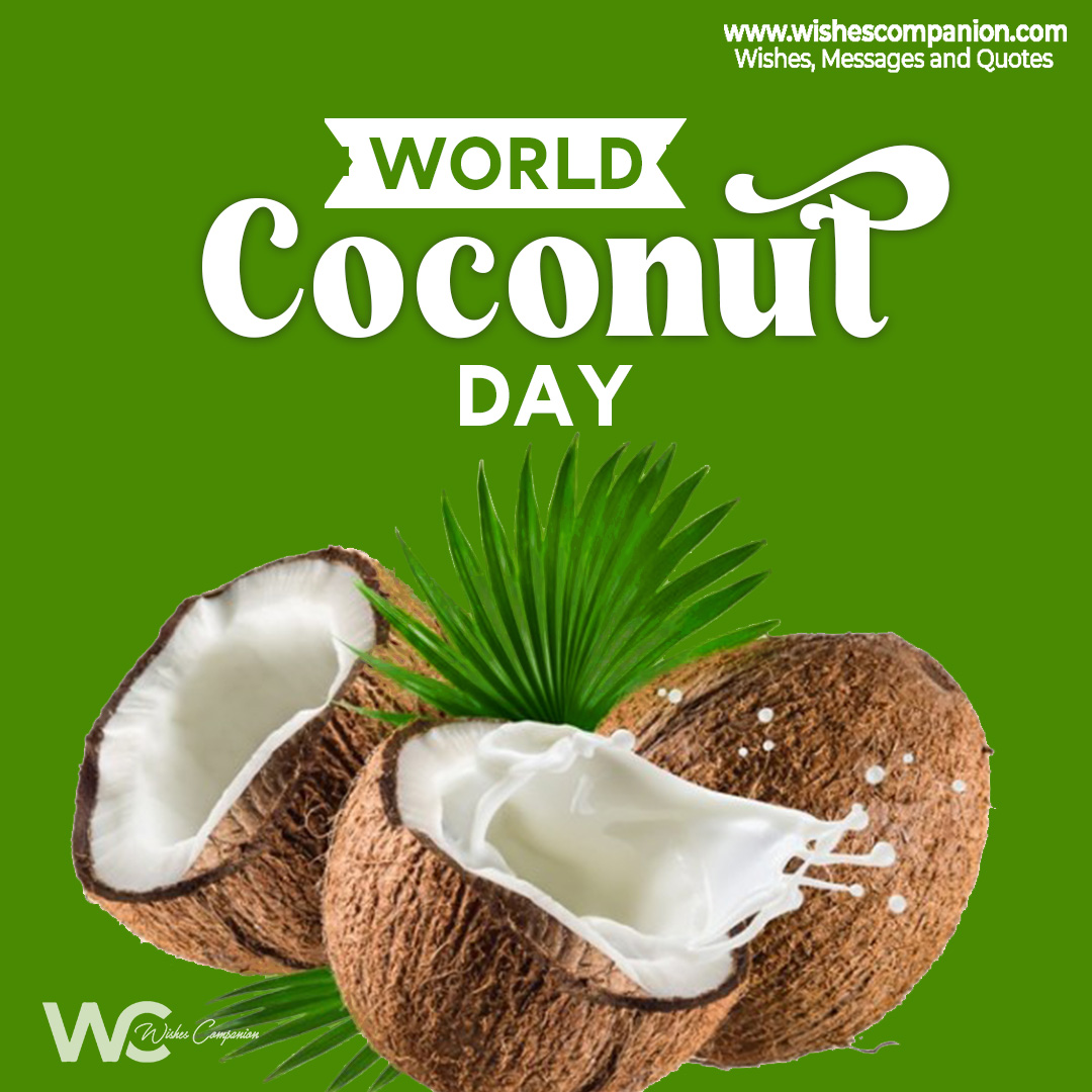 World Coconut Day Wishes, Messages and Images